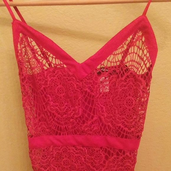 For Love & Lemons cherry red bodysuit XS - Picture 3 of 3