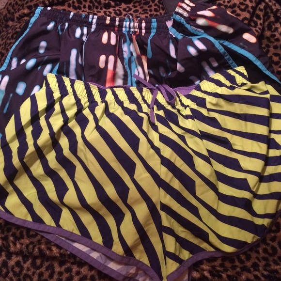 Nike bundle of two size XL running shorts