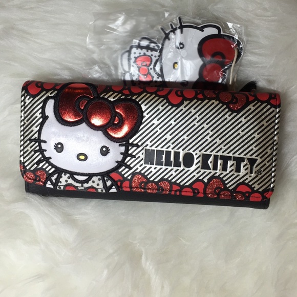 Hello Kitty by Loungefly Big Red Bow Long Wallet
