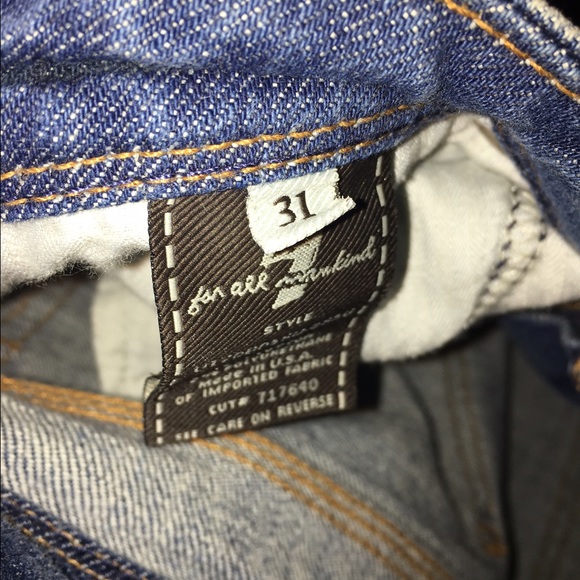 7 for all mankind jeans - Picture 3 of 3