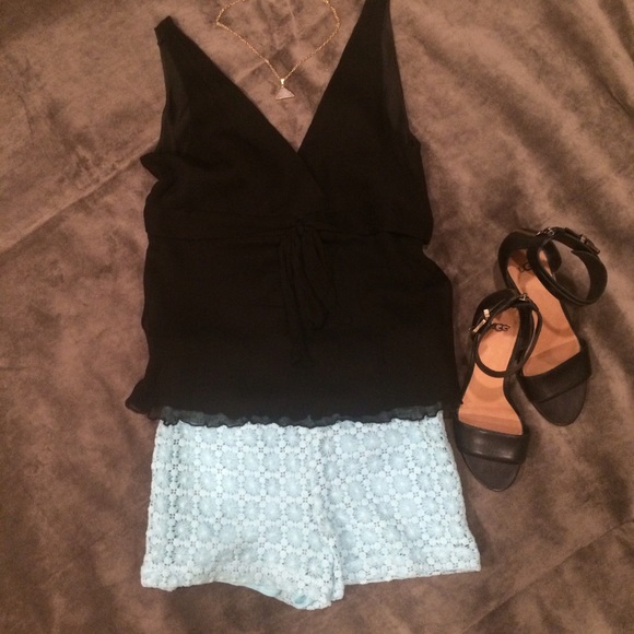 Lined Crotched Shorts