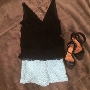 Lined Crotched Shorts