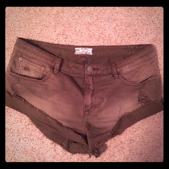 Free People cut off shorts