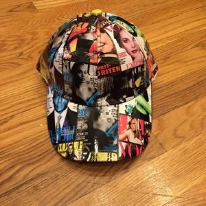 Vogue Magazine Cover Print Vinyl Cap