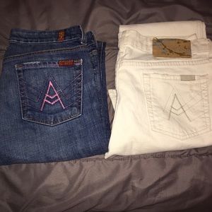 Two pair of jeans for $25