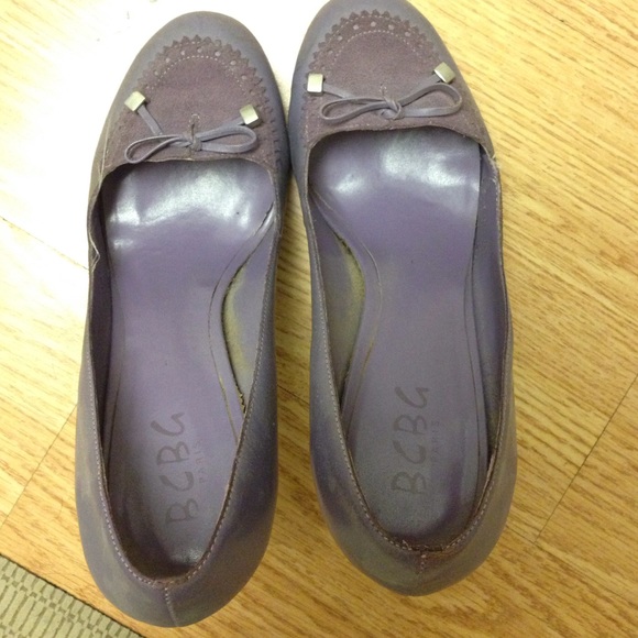 ⚡️CLOSET CLEAROUT⚡BCBG ️Purple toggle pumps