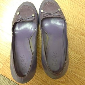 ⚡️CLOSET CLEAROUT⚡BCBG ️Purple toggle pumps