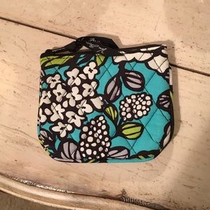 Vera Bradley mini accessory bag in island blooms