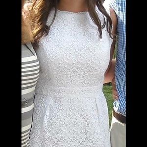 Like new Shoshanna White Lace Dress