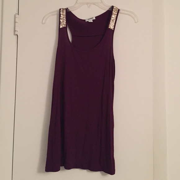 Burgundy Racerback Tank Top