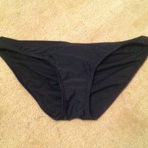 Black bikini bottom