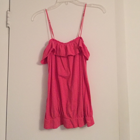 Abercrombie & Fitch Ruffle Tank