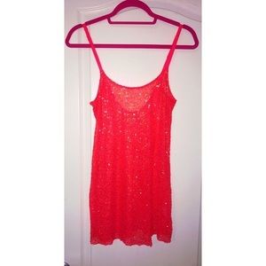 NWOT Free people slip dress sequins sparkle small