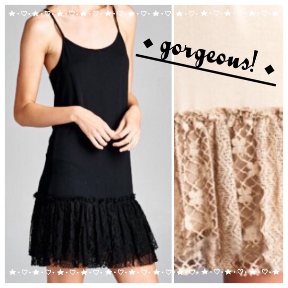 EXQUISITE LACE BOTTOM CAMI EXTENDERS! - Picture 2 of 3