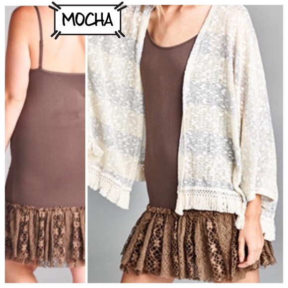 EXQUISITE LACE BOTTOM CAMI EXTENDERS! - Picture 3 of 3