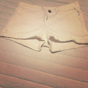 Buffalo white denim shorts
