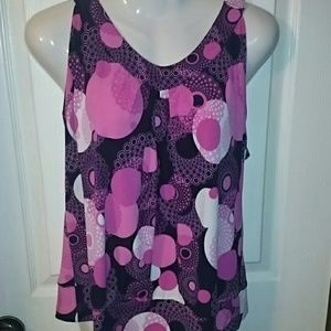 Pink Cato tank top blouse