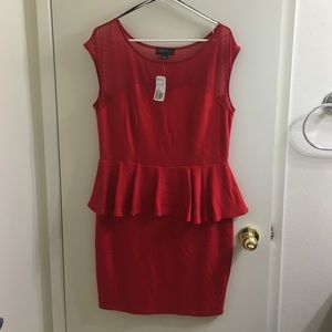 🎉 SALE!! NWT Forever 21 red dress size 1X
