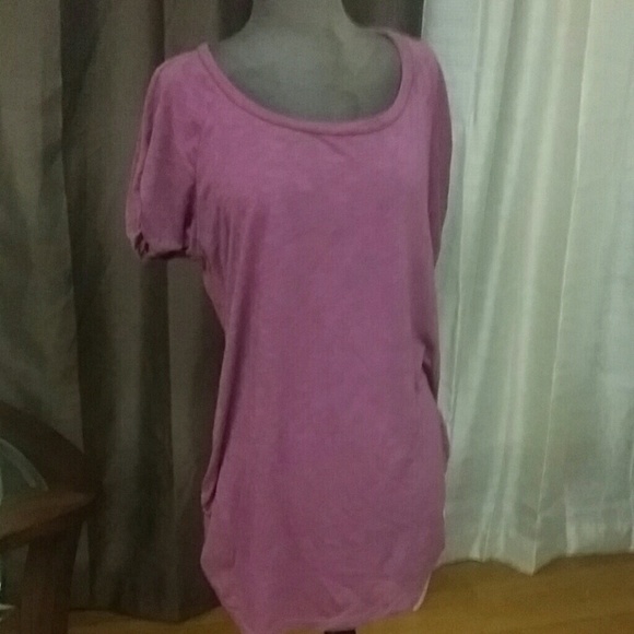 Burgundy top