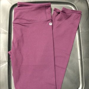 Maroon Fabletics leggings