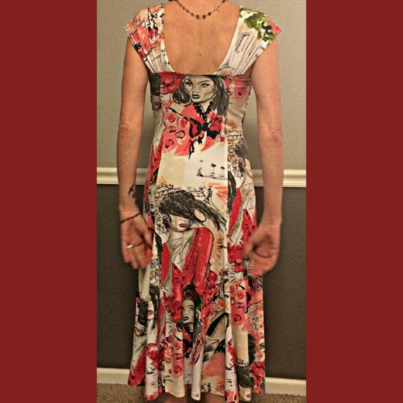 Beautiful Joseph Ribkoff dress SZ 2 - Picture 2 of 2