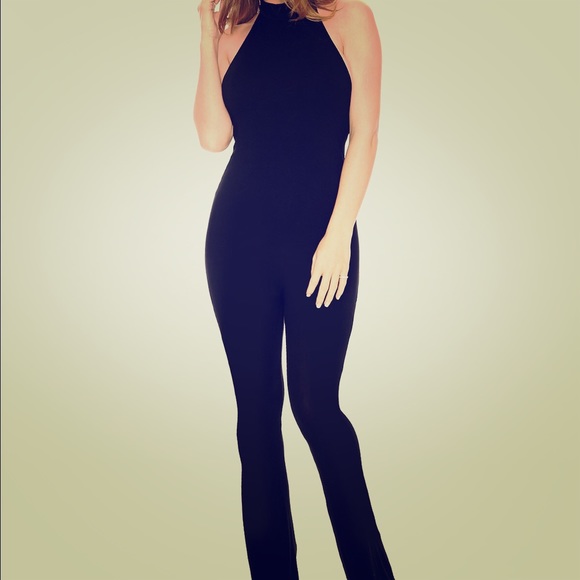 NEW Naked Wardrobe halter WL jumpsuit Size Small