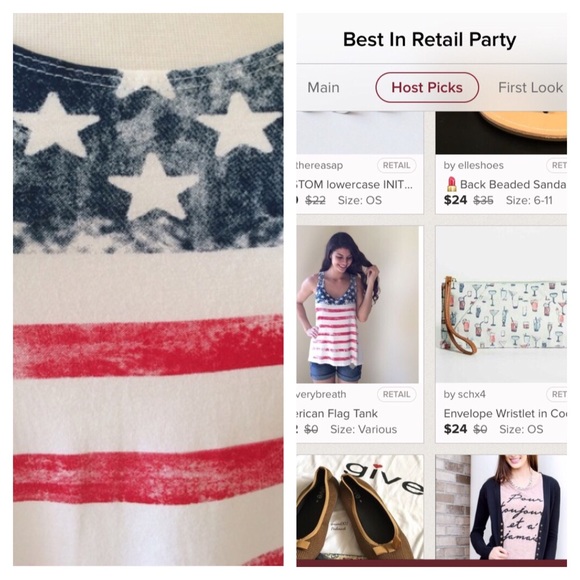 American Flag Tank❗️LAST 1❗️ - Picture 4 of 5