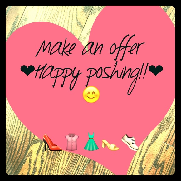 Hey poshers make an offer.