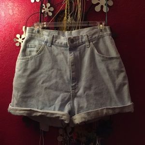 High waisted shorts