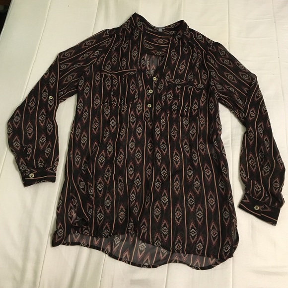 Charlotte Russe see-through shirt