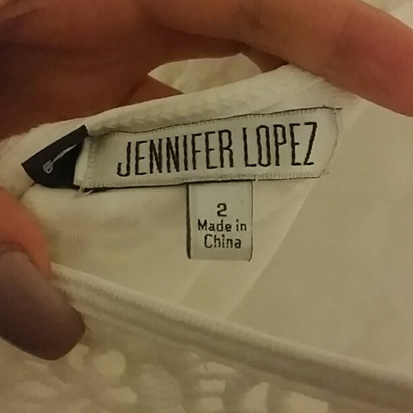 Jennifer Lopez White Dress - Picture 3 of 3