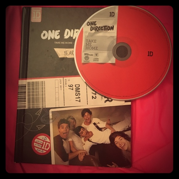 One direction CD and book