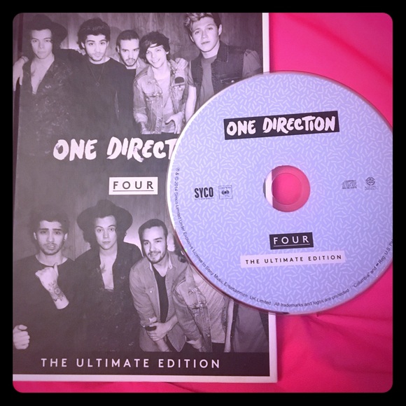 One direction book and CD