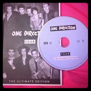 One direction book and CD