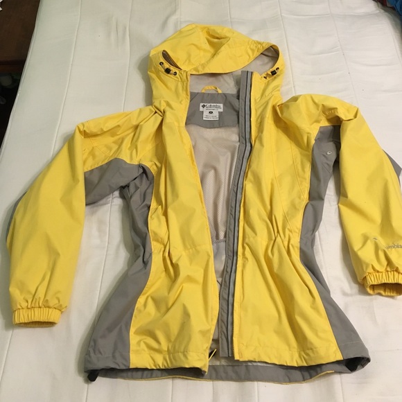Yellow Columbia coat
