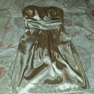 Champagne bridesmaid/cocktail dress