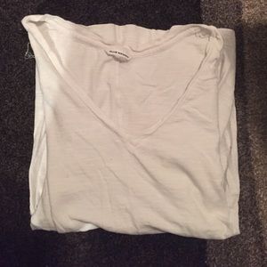 Club Monaco white v neck