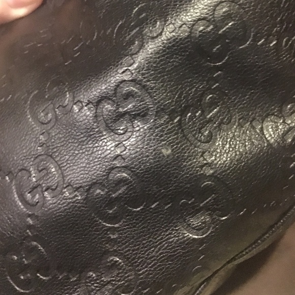 Gucci black leather Hobo bag - Picture 3 of 4