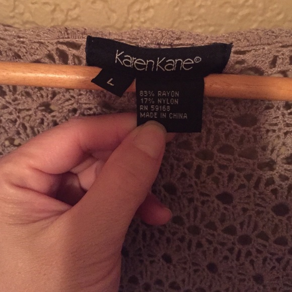 Crochet sweater - Picture 3 of 4