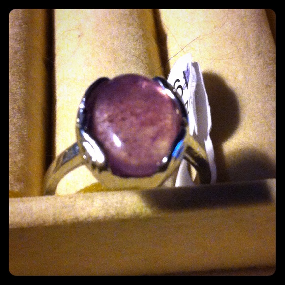 Brand New Silver and Amethyst Ring