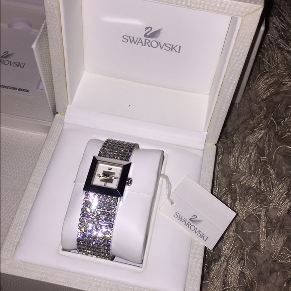 Swarovski crystal watch
