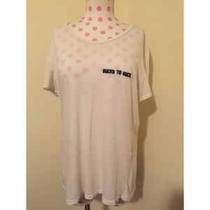 Sucks to suck nikola Brandy Melville t shirt