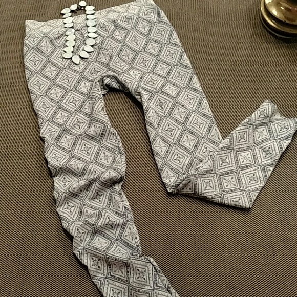 Lucky Brand Tiled Motif Leggings