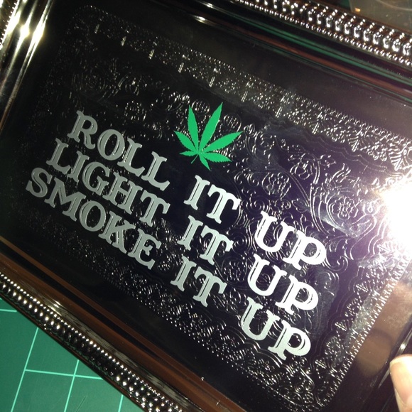 Silver rolling tray - Picture 1 of 2