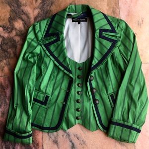 Nanette Lepore vintage blazer & vest size 6