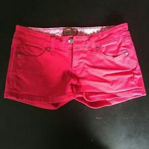 Paige Denim Shorts - Pink - 25