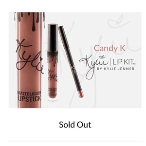 Last one! BNIB Candy K lip kit! Kylie's fav!