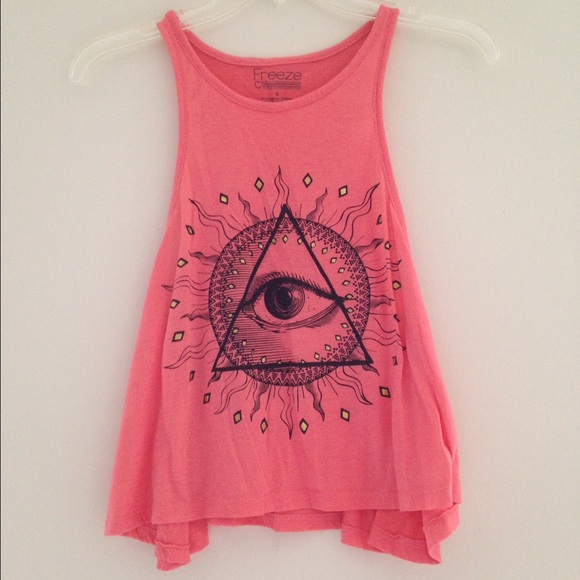 Draped high neck tank