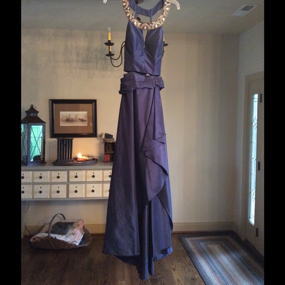 Blue dress evening/prom