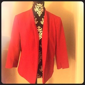 Red blazer